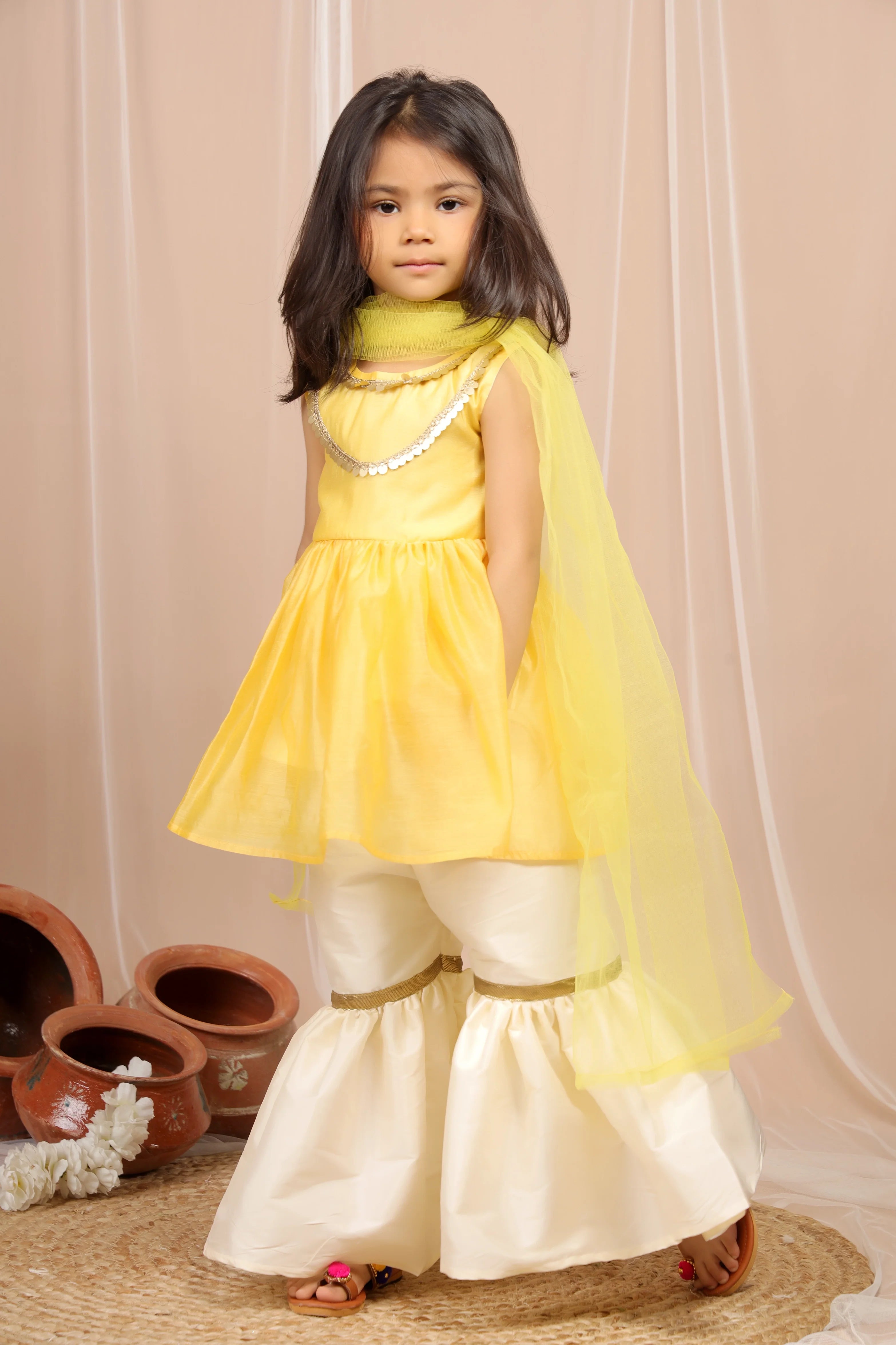 Sunshine Sparkle Sharara