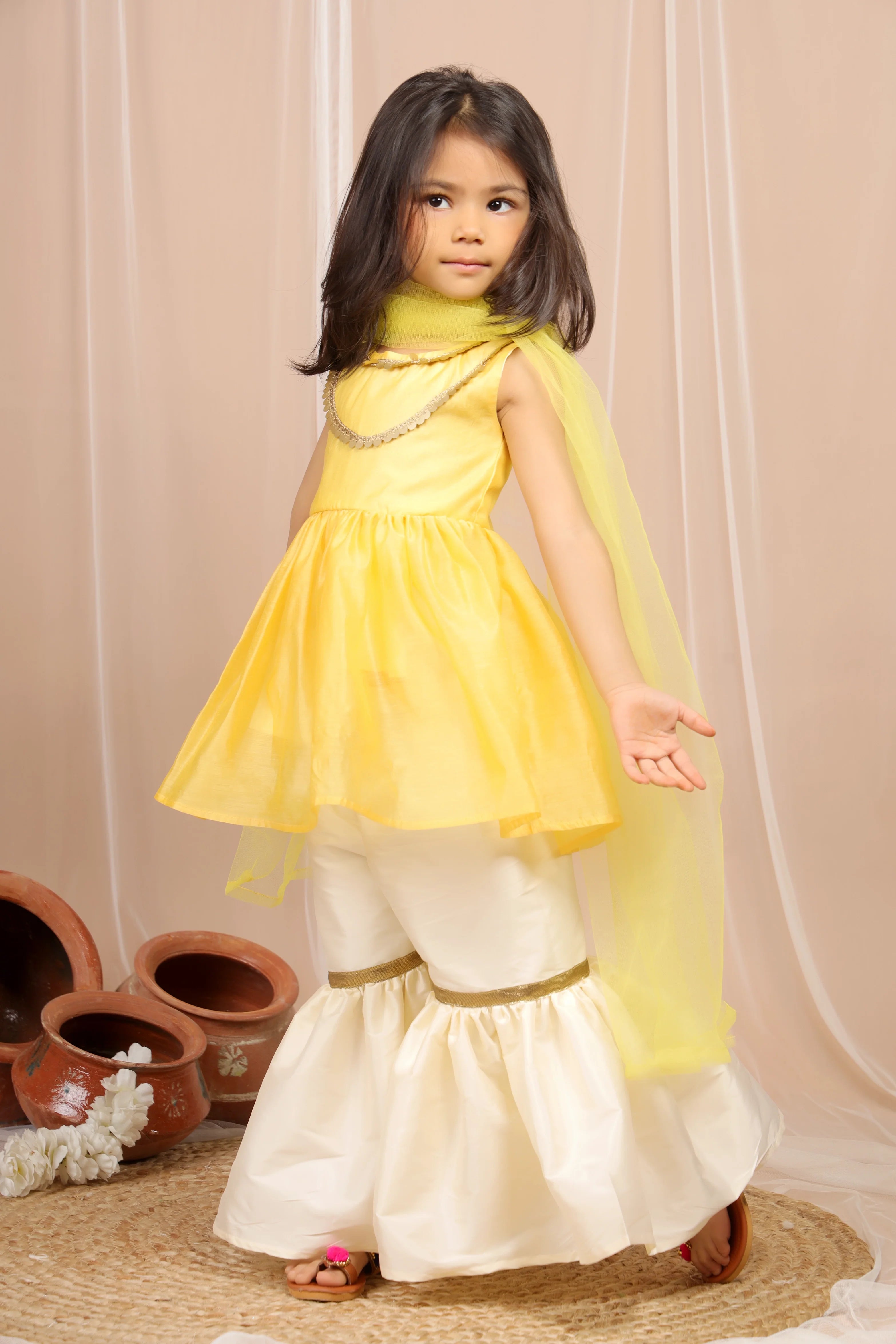 Sunshine Sparkle Sharara