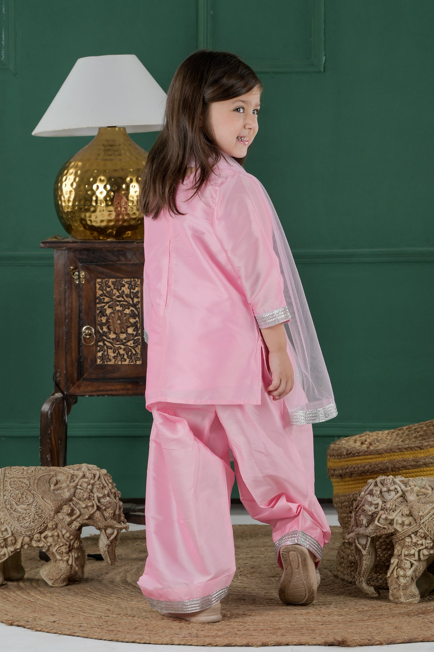 Gulaab Gota Suit Set