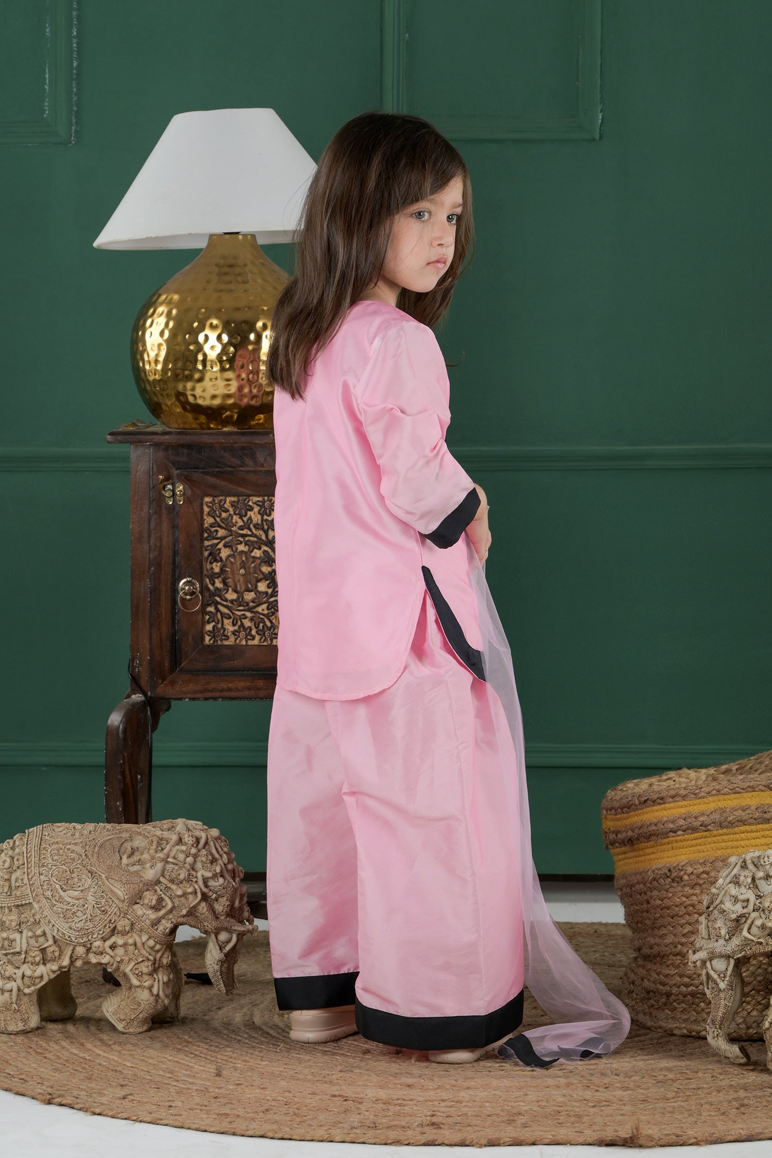 Gulaabi Sitara Sharara Set