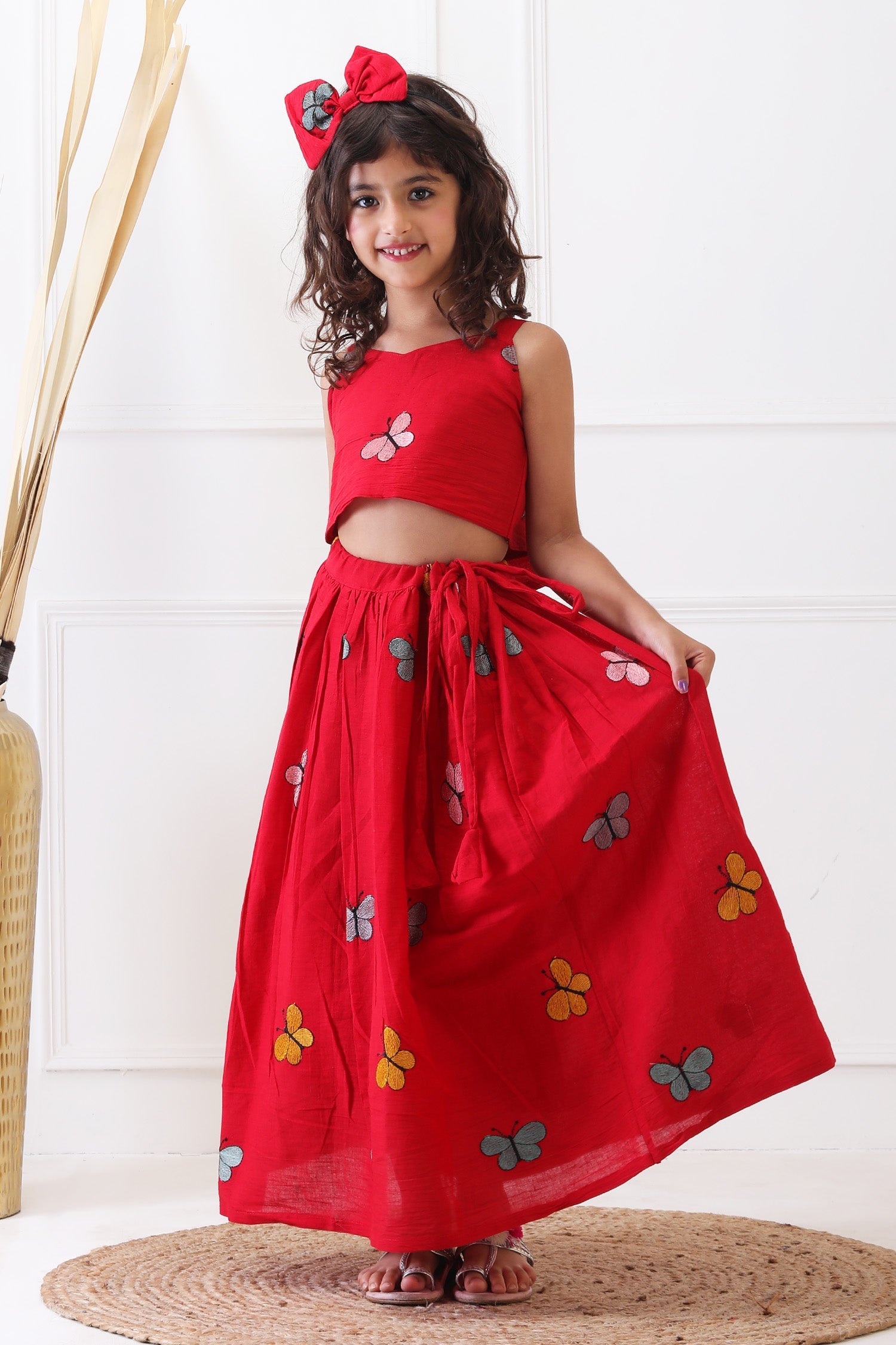 Ruby Titili Lehenga Set