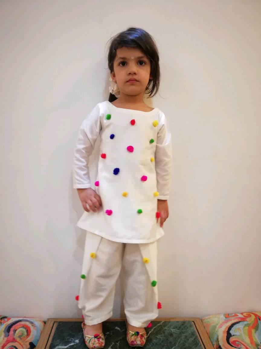 Pom Pom Glow Suit Set